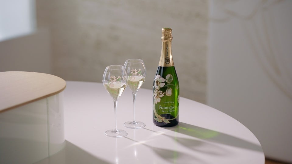 Mise en scène Perrier Jouet Belle Epoque brut 2016