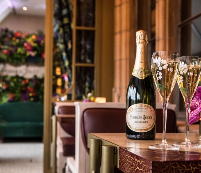 Perrier-Jouët Champagne Terrace Harrods London 3